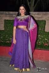 Sreemukhi at Dhanalakshmi Thalupu Thadithe Movie Audio Launch